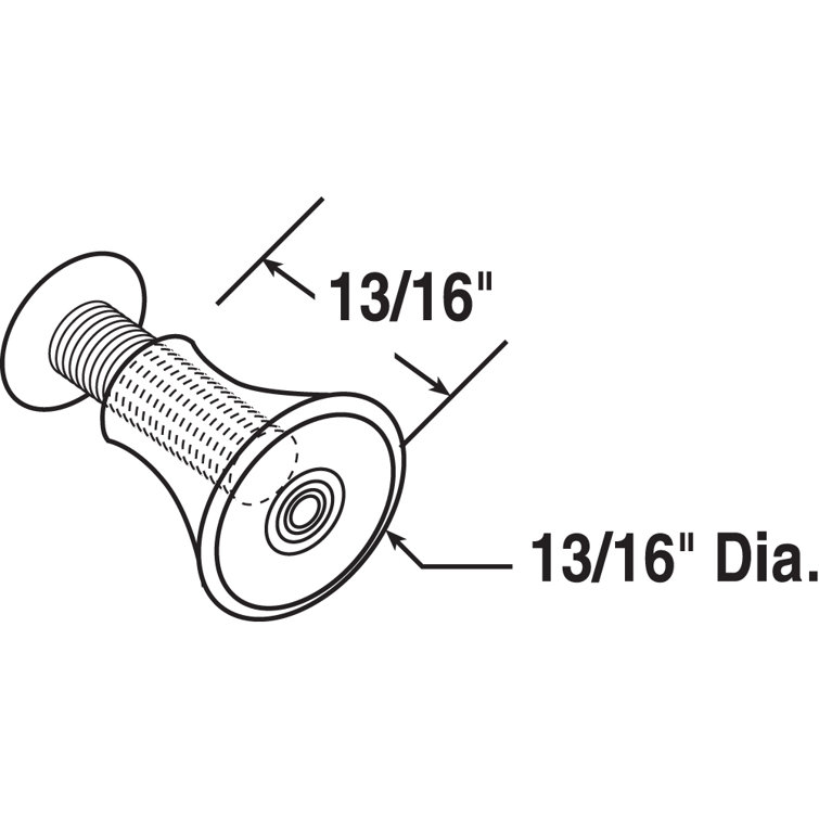PrimeLine Acrylic Sliding Window Knob Wayfair